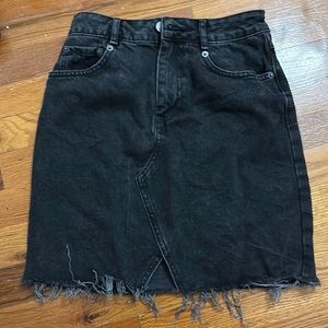 Denim skirt